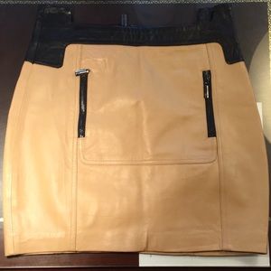 Stella Jamie Mini Skirt Size M Genuine Leather